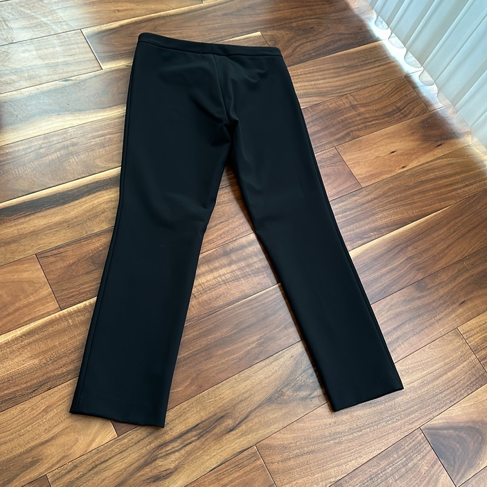 Theory Belisa Basic Black Cigarette Pants Size 0 … - image 4